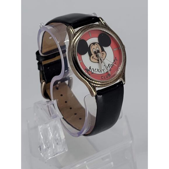 1990’s Disney Store Exclusive Mickey Mouse Club Vintage Mickey Mouse Club Watch - Picture 3 of 9